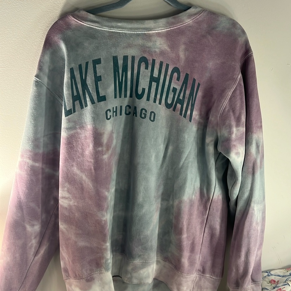 Tye dye crew neck